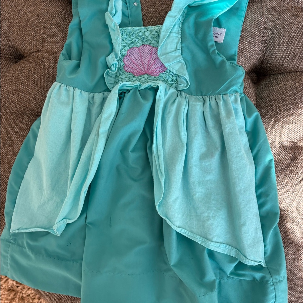 Disney Little Mermaid Dress - Aqua